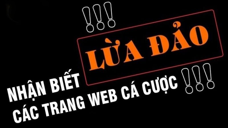 Những dấu hiệu nhằm nhận biết nhà cái lừa đảo